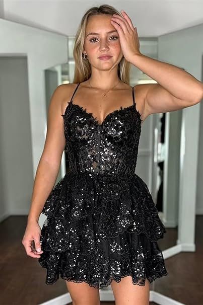 Light Blue Homecoming Dress, Homecoming Dresses Short Black, Fancy Fashion, Mini Homecoming Dresses, Black Homecoming Dress, Floral Prom Dresses, Tulle Homecoming Dress, Blue Homecoming Dresses, Tour Outfits