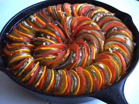 Confit Byaldi, Steak And Rice, Basil Herb, Chocolate Chia Seed Pudding, The French Laundry, Sweet Potato Gnocchi, Thomas Keller, Classic French Dishes, Small Tomatoes