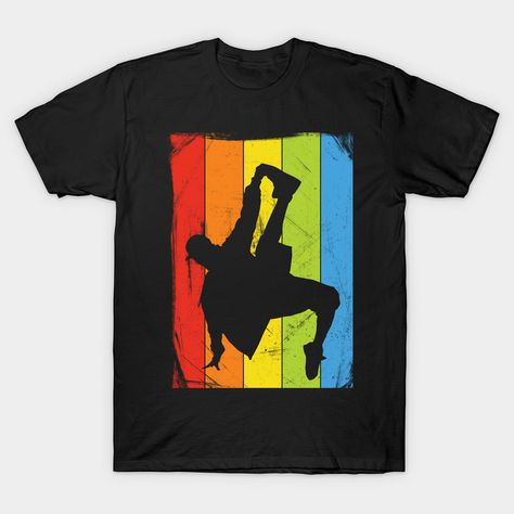 Rainbow Breakdancer breakdance Classic T-Shirt Taekwondo T Shirt, Martial Arts Clothing, Sports Tshirt Designs, Skate T Shirts, Gym Shirts, Taekwondo, Sport T Shirt, Martial Arts, Shirt Design