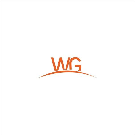 Initial letter wg logo or gw logo vector design template Gw Logo Design Letter, Pv Logo Design Letter, Initial Letters, Vector Logo, Vector Design, Design Template, Vector Art, Vector Free, Initials