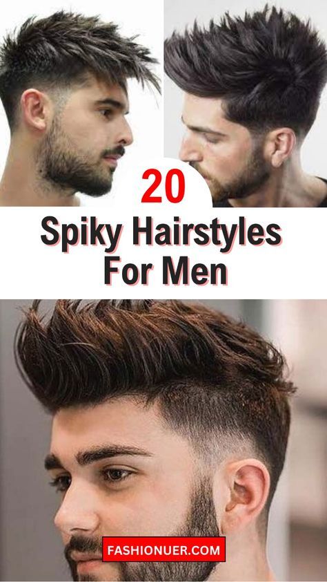 Revamp your hair with 20 spiky summer hairstyles for men to try this season. These edgy styles are perfect for standing out and making a statement. Keep your look fresh and cool with these dynamic cuts. #SpikyHair #MensHairstyles #SummerStyles #TryThisSeason Mens Spiked Hairstyles Short, Spiky Haircut Men, Spiky Short Hair Men, Mens Spiked Hairstyles, Spiked Hair Men, Spikey Hair, Spiky Hairstyles, Faux Hawk Hairstyles, Mens Summer Hairstyles