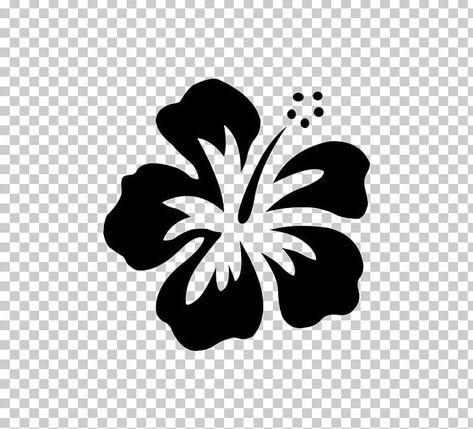 Hibiscus Black And White, Hibiscus Flower Logo, Butterfly Computer Wallpaper, Hibiscus Outline, Brighamia Insignis, Hawaiian Flower Nails, Hibiscus Flower Drawing, Black And White Clip Art, Black Hibiscus