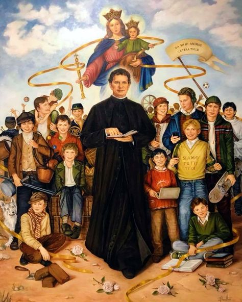 Saint Relics, San Giovanni Bosco, Saint John Bosco, John Bosco, St John Bosco, Lives Of The Saints, Jesus Drawings, Saint Quotes Catholic, Don Bosco