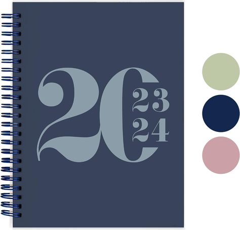 Rileys 2023-2024 Academic Diary Planner, 18 Month Diary 2023-2024 - Weekly & Monthly Academic Planner, Jul 2023 - Dec 2024 Planner Diary | Flexible Cover, Notes Pages (15 x 20 cm) 2024 Planner Cover, Diary 2023, Academic Diary, Diary Design, 2024 Planner, Planner Diary, Diary Covers, Office Branding, Diary Planner