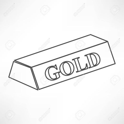 Gold Bar Tattoo, Gold Bar Drawing, Bar Tattoo, Gold Tattoo, Black Bar, Gold Bar, Get A Tattoo, Tattoos And Piercings, Piercings