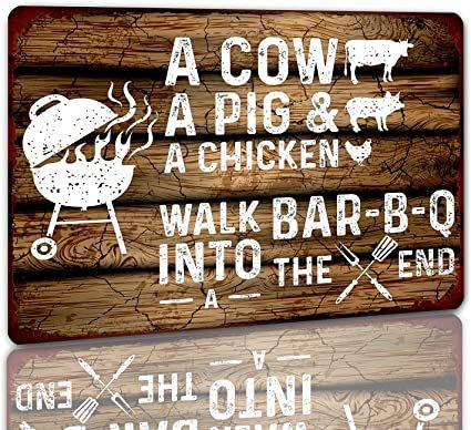 Bbq Restaurant Design, Farmhouse Backyard, Bbq Pig, Bbq Signs, Chicken Signs, Backyard Grilling, Backyard Bar, Bbq Restaurant, Monogram Wall