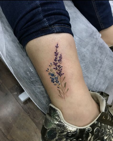 Butterfly Bush Tattoo, Lavender Tattoo, Butterfly Bush, Writing Inspiration, Tattoos And Piercings, Bumble Bee, Tattoo Design, Flower Tattoo, Tatting