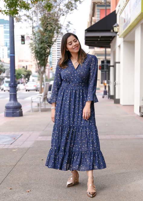 latina style blogger, latina fashion blogger Cotton One Piece Dresses Western, Cotton One Piece Dresses, One Piece Dress Indian Style, Long Western Dresses, Kurtis Patterns, Shifon Dress, One Piece Dress Western, Denim Kurti, Latina Style