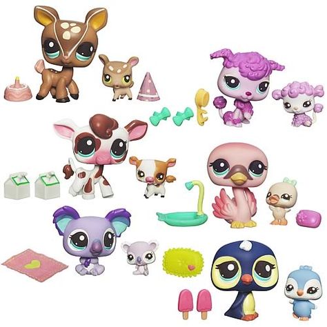 Mommy & Baby Set! #howsweet #socute #cuteee #littlestpetshop #lps Lps Baby, 90s Things, Vintage Toys 80s, Lps Sets, 2000s Childhood, Nostalgia Childhood, Littlest Pet Shop Toys, Lps Popular, Custom Lps