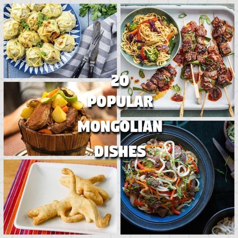 What to eat in Mongolia? Here are the 20 most popular dishes of Mongolian cuisine that are warm and hearty to fit with the cold climate of the area. Egyptian Molokhia, Molokhia Recipe, Mongolian Recipes, Western Breakfast, World Street Food, Popular Dishes, Traditional Breakfast, Great Appetizers, Breakfast Items