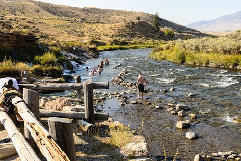 6 Best Hot Springs near Gardiner, Montana Gardiner Montana, Montana Nature, Montana Vacation, Montana Travel, Visit Yellowstone, Yellowstone River, Big Sky Montana, Surviving In The Wild, West Yellowstone