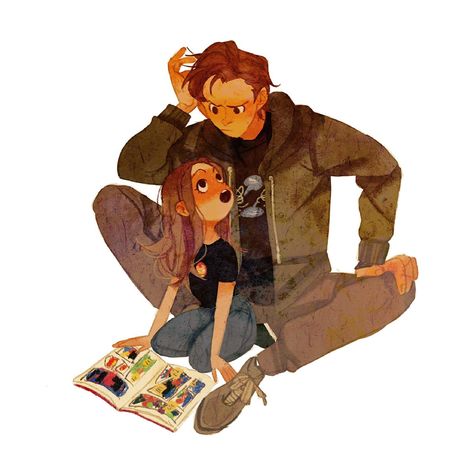 Morgan Stark and Peter Parker. I love you 3000. Peter Parker And Morgan Stark, Morgan Stark, Stark Family, Marvel Fan Art, Avengers Memes, Marvel Jokes, Spiderman Art, Marvel Fan, Marvel Funny