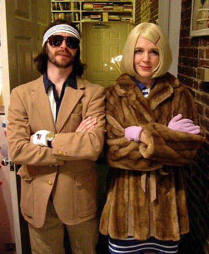 Richie and Margot Tenenbaum | 30 Unconventional Two-Person Halloween Costumes Margot Tenenbaum Costume, Halloween Costume Contest Winners, Two Person Costumes, Two Person Halloween Costumes, Easy Last Minute Costumes, Costume Contest Winner, Margot Tenenbaum, Meme Costume, Diy Couples Costumes