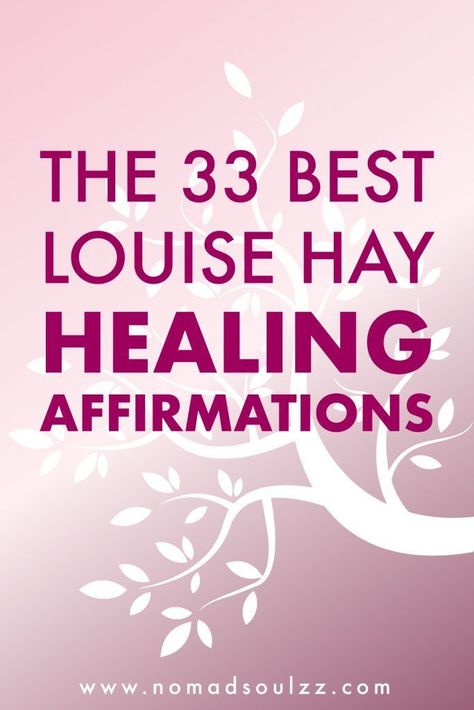 Heal Your Body Louise Hay, Louis Hay Affirmations, Louise Hay Affirmations, Motivational Speakers, Affirmation Board, Spreading Positivity, Health Affirmations, Healing Affirmations, Energy Medicine