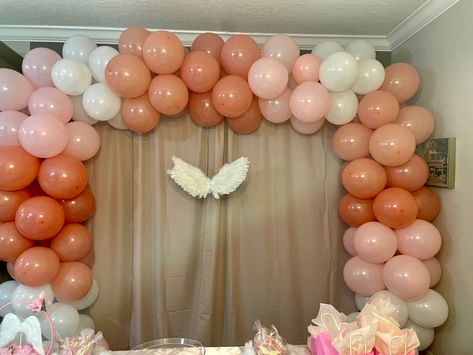 #balloongarland #babyshowerideas #decoration #decorationideas #decor #ideas #diy #backdrop #balloongarland #balloons #party #baby Balloons Party, Decor Ideas Diy, Diy Backdrop, Heaven Sent, Balloon Garland, Balloon Decorations, Nct, Decor Ideas, Balloons