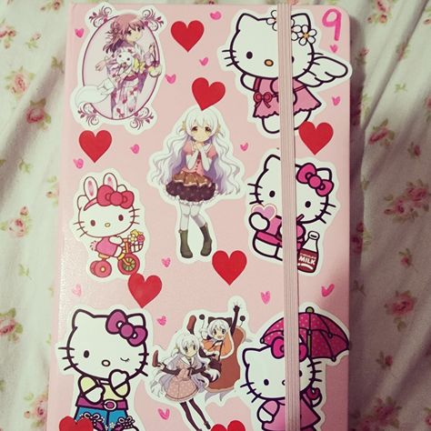 Sketchbook cover, hello kitty, pink, girly Hello Kitty Sketchbook, Pink Sketchbook, Sketchbook Cover, Hello Kitty Pink, Journal Covers, Sketch Book, Hello Kitty, Kitty, Pink