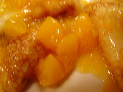 Mandarin Orange Sauce for Crepes Mandarin Orange Sauce, Crepe Recipe Filling, Chicken Crepes, Crepe Recipe, Crepes Recipe, Cake Filling Recipes, Bite Size Snacks, Creamy Potato Soup, Orange Sauce