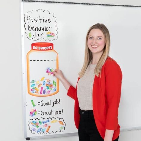 Individual Positive Behavior Management, Preschool Behavior Management, Classroom Reward System, Classroom Behavior Chart, Positive Behavior Management, Positive Classroom Management, Reward Jar, Behavior Management System, Behavior Rewards