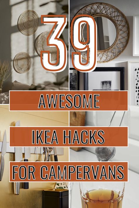 Looking to upgrade your vanlife setup? Check out these 39 awesome IKEA hacks for campervan interiors! 

From clever storage solutions to space-saving furniture and must-have accessories, this guide is packed with budget-friendly ideas to transform your campervan into the ultimate roving home. 

Whether you’re just starting your van conversion or just looking to make life on the road more awesome, these tips will help you make the most of your campervan’s space. Caravan Interior Storage Ideas, Campervan Interior Storage Ideas, Caravan Shelving Ideas, Storage Ideas For Caravans, Campervan Shelving Ideas, Van Space Saving Ideas, Campervan Fairy Lights, Ikea Travel Trailer Hacks, Campervan Sewing Projects