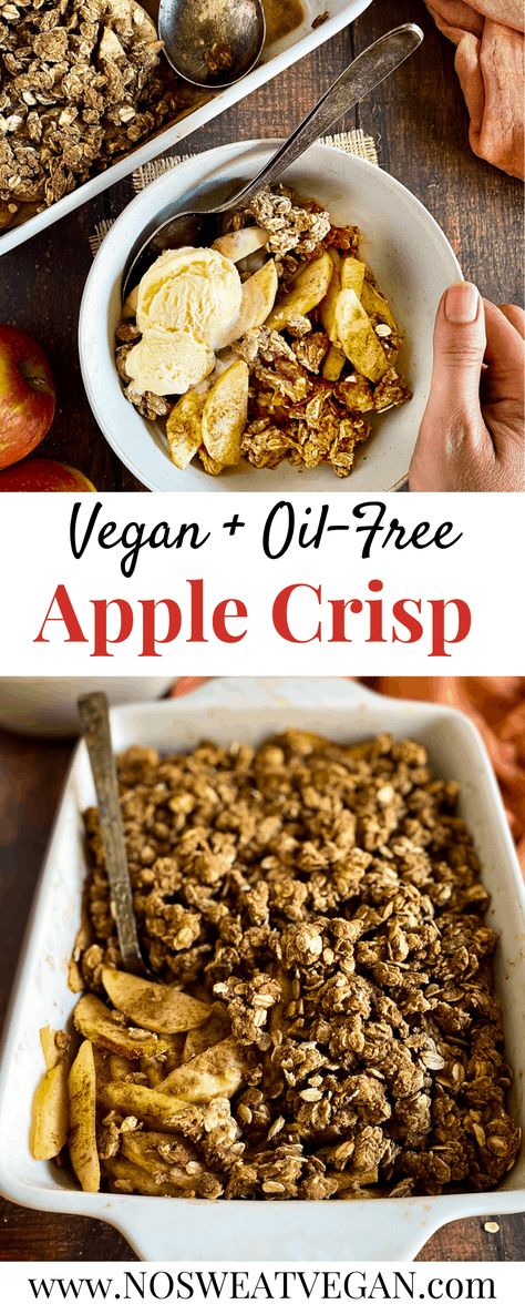 Paleo Apple Crisp, Oat Crumble Topping, Vegan Apple Crisp, Paleo Apple, Healthy Apple Crisp, Gluten Free Apple Crisp, Gall Bladder, Daycare Menu, Apple Crisp Recipe