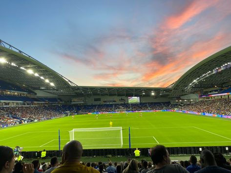 English Football Stadiums, Amex Stadium, Football Stadium, Football Stadiums, Womens Football, Brighton, Soccer Field, Castle, Spain