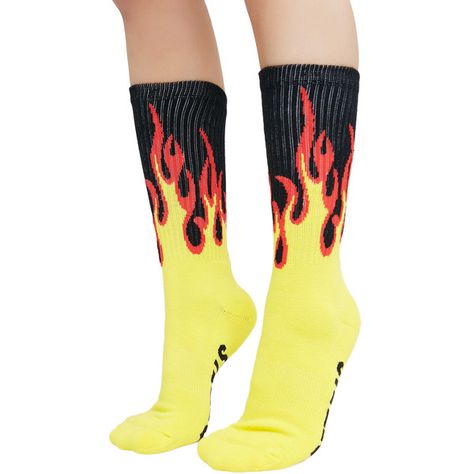 Flame Socks, Fire Pattern, Flame Design, Crew Cut, Crew Cuts, Peacocks, Burning Man, Crew Socks, Hosiery