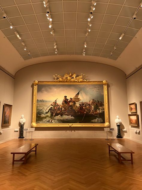 The Met Paintings, Art Museum New York, The Met Museum Aesthetic, Met Museum Aesthetic, New York Metropolitan Museum, The Met Nyc, Washington Crossing The Delaware, Paintings Museum, Ashley Poston