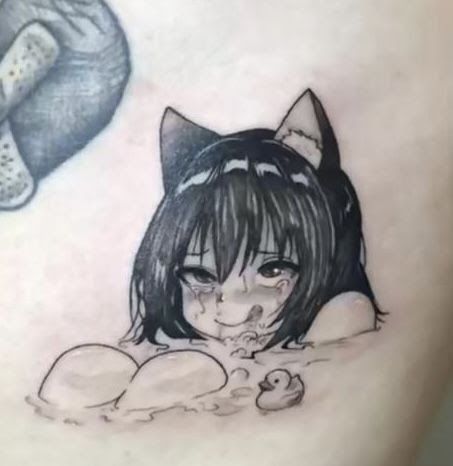 귀여운 음식 그림, Kawaii Tattoo, Geniale Tattoos, Cute Tiny Tattoos, Tattoo Style Drawings, Japanese Tattoo Art, Dope Tattoos, Anime Tattoos, Tattoo Design Drawings