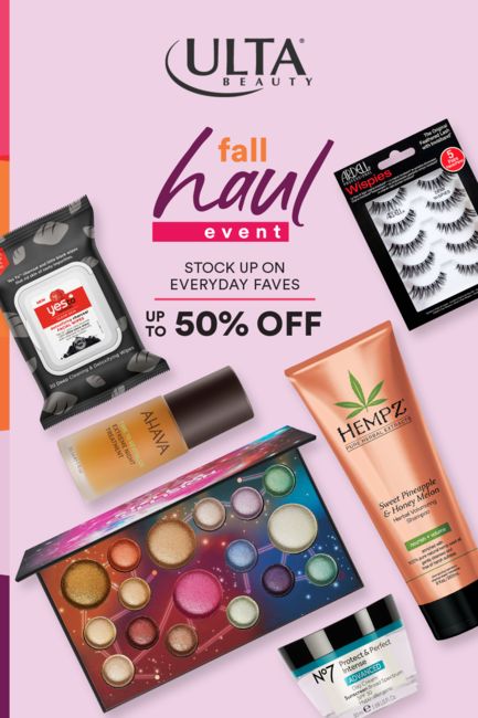 Shop Up To 50% Off Everyday Makeup & Skincare Favorites. Shop The Fall Haul Sale At Ulta Beauty 9/22/19 through 10/5/19. Skincare Favorites, Care Hair, Makeup Skincare, Everyday Makeup, Ulta Beauty, Sale Event, Makeup Skin Care, Get Up, The Fall