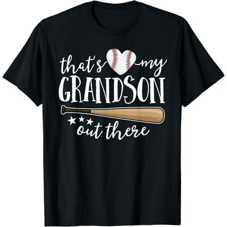 95% Polyester, 5% Spandex Imported Lightweight, Classic fit, Double-needle sleeve and bottom hem Size: L.  Color: Black.  Gender: unisex.  Age Group: adult. Baseball Grandma, Women Baseball, Baseball Gear, Birthday Keepsakes, Faith Tees, My Grandson, Baseball Women, Baseball Shirts, Baseball T Shirt