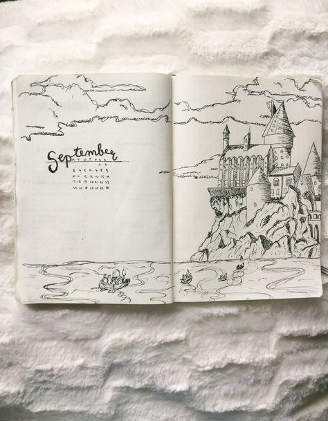 Diary Layout, September Bujo, Start Sketching, Bujo Journal, September Themes, Organizing Stuff, I Spy Diy, Dream Diary, University Architecture