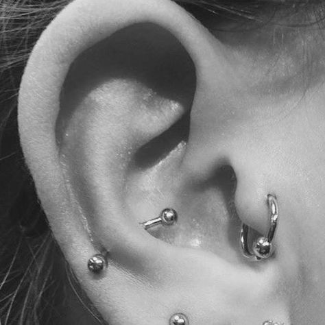 Ear Peircings, Snug Piercing, Ear Piercings Chart, Piercing Chart, Mod Jewelry, Cool Ear Piercings, Pretty Ear Piercings, Cool Piercings, Multiple Ear Piercings