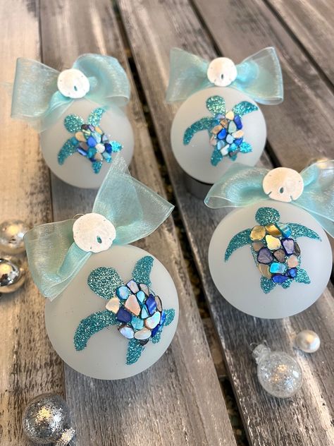 This Christmas Ornaments item by LilTeaberryCottage has 162 favorites from Etsy shoppers. Ships from Penfield, NY. Listed on Aug 25, 2024 Tropical Cottage, Mosaic Sea, Beach Christmas Decorations, Beach Christmas Ornaments, Turtle Ornament, Coastal Christmas Decor, Handcrafted Ornaments, Handmade Mosaic, Christmas Handmade