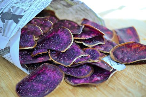 Okinawa Sweet Potato, Purple Potato Recipes, Family Movie Night Snacks, Purple Foods, How To Make Purple, Healthy Junk Food, Purple Sweet Potato, Snack Shack, Purple Potatoes