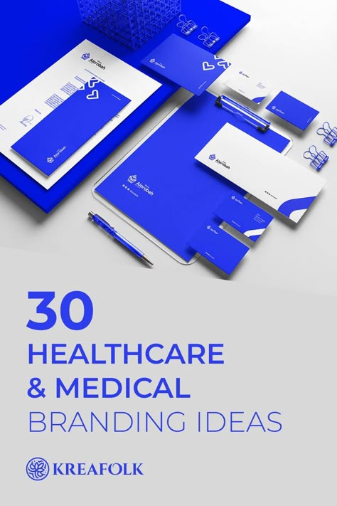 A fantastic doctor is hard to find and impossible to forget. Here are some of the most professional healthcare and medical branding ideas you should check! Medical Identity Design, Health Care Branding Design, Medical Conference Design, Modern Healthcare Branding, Medical Stationary Design, Hospital Brand Identity, Clinic Brand Identity, Medical Brand Identity Design, Hospital Branding Design