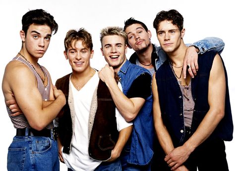 The Biggest Boy Bands of All Time!: Take That Robbie Williams Take That, Take That Band, Tommy Cooper, 90s Boy Bands, Jason Orange, Howard Donald, 90s Bands, Mark Owen, Gary Barlow