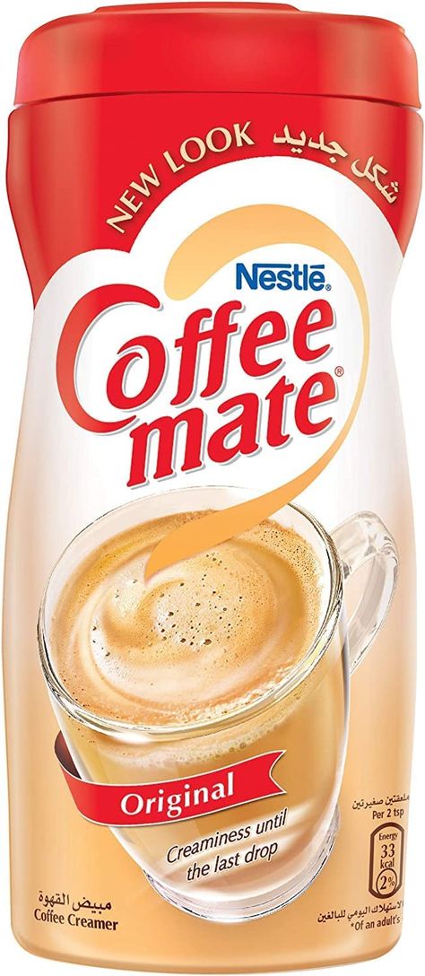 coffee creamer Non Dairy Coffee Creamer, Powder Coffee Creamer, Cafe Coffee Day, Coffee Shots, Iced Chai Tea, Nestle Coffee Mate, Nestle Coffee, Decaffeinated Coffee, Non Dairy Creamer