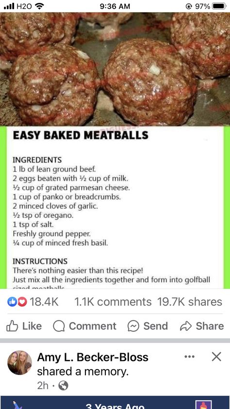 Juicy Meatball Recipe, Homemade Meatballs Easy, Baked Meatballs, Meatball Recipes Easy, Meatball Bake, Ventura California, Meatballs Easy, Meatball Ingredients, Homemade Meatballs