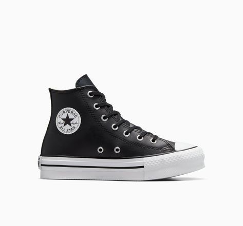 Cute Converse Shoes, Custom Chuck Taylors, Cute Converse, Leather Converse, Converse Shop, Custom Converse, All Stars Converse, Leather High Tops, Birthday Wish