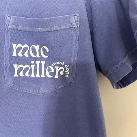 Mac Miller Clothes, Mac Miller Embroidery, Mac Miller Sweatshirt, Mac Miller Hoodie, Mac Miller Shirt, Mac Miller Merch, Weird Shirts, Mac Miller, Fandom Fashion