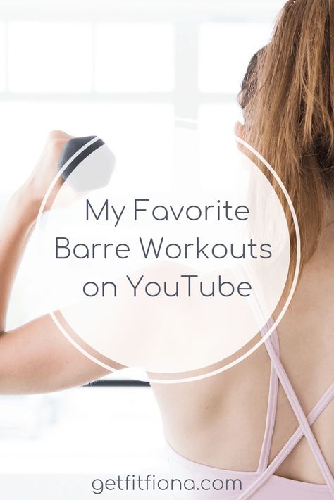 My Favorite Barre Workouts on YouTube Barre Body, Barre Moves, Ballet Barre Workout, Ballet Workouts, Barre Exercises At Home, Barre Workout Video, Barre Exercises, Cardio Barre, Youtube Workouts