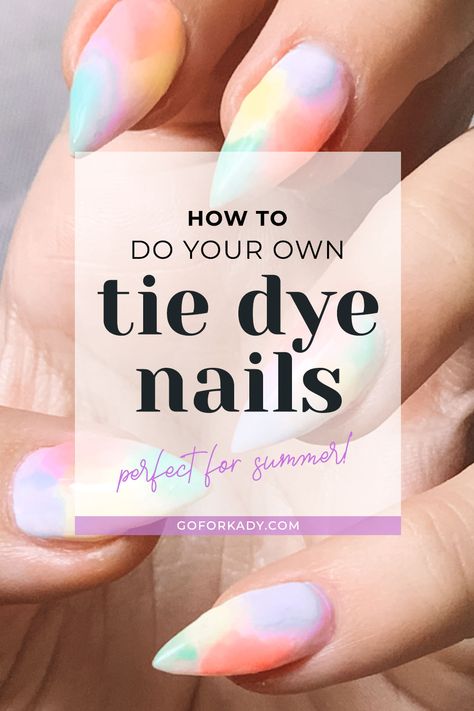 Tye Dye Nails Diy, Tye Dye Gel Nails, Tye Dye Nail Art, Tie Dye Dip Nails, Summer Tie Dye Nails, How To Do Tie Dye Nails, Tie Dye Nails Diy, Tie Dye Gel Nails, Tye Dye Nails Tutorial