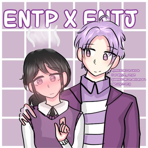 @qillsonnee Entj X Entp, Entp Art, Entp Fanart, Genderbend Fanart, Mbti Ships, Entj Entp, Mbti Types, Mbti Relationships, Warrior Women