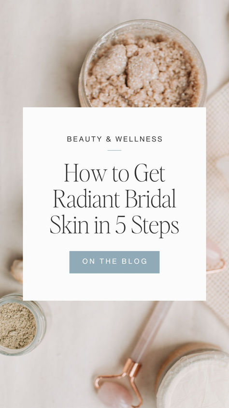 Every bride dreams of having that flawless, glowing skin on her big day. The secret? Hydration! When your skin is well-hydrated, it becomes the perfect canvas for makeup and gives off a smooth, radiant glow. 

To help you achieve that stunning bridal complexion, we’ve put together a 5-step skincare routine designed to bring out your natural beauty. Bridal Skincare Routine, Bridal Skin Care Routine, Bridal Skincare, Bridal Skin, Bridal Skin Care, Beauty Wellness, Fix You, Skincare Routine, Glowing Skin