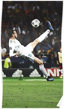 Bale Champions Poster Garth Bale, Bale Real, Madrid Football Club, Bicycle Kick, Soccer Girl Problems, Manchester United Soccer, Cristiano Ronaldo Lionel Messi, Barcelona Soccer, Real Madrid Players