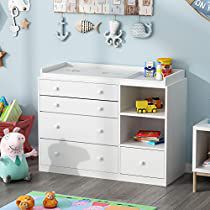 Check this out! Baby Changing Table Dresser, Changing Table Top, Changing Dresser, Changing Table Topper, Nursery Changing Table, Infant Care, Diaper Changing Table, Dresser Shelves, Baby Dresser