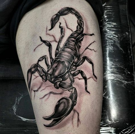 Detailed Scorpion Tattoo, Scary Scorpion Tattoo, Men’s Scorpion Tattoo, Goth Scorpion Tattoo, Scorpio Tattoos Men, Scorpion Tattoos Men, Scorpio Tattoo Designs For Men, Scorpion Tattoo On Arm, Tattoo Scorpion Men