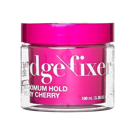 Amazon.com : KISS COLORS & CARE Maximum Hold Edge Fixer, Non-Greasy Gel Formula Infused With Biotin B7, 24 Hour Hold, ‘Very Cherry’ Scented, 3.38 Fl. Oz. (100 ml) : Beauty & Personal Care Edge Fixer, Best Edge Control, Types Of Kisses, Strawberry Acai, Fruit Scent, Hair Supplies, For Healthy Hair, Baby Hairs, Hair Healthy