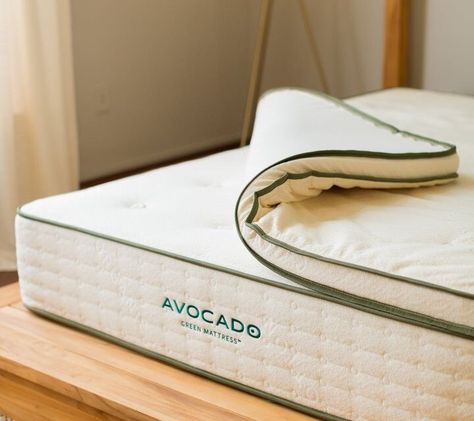 Avocado Green Mattress, Firm Mattress Topper, Nyc Room, Trendy Bedding, Eco Friendly Mattress, Green Mattress, Avocado Vegan, Natural Latex Mattress, Mattress Toppers