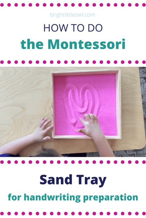 Montessori, sand tray, handwriting, language Sand Writing, Chalk Writing, Abc Crafts, Montessori Language, Sand Tray, Expo Marker, Handwriting Activities, Free Activities For Kids, Chalkboard Ideas